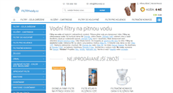 Desktop Screenshot of filtryvody.cz