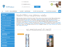 Tablet Screenshot of filtryvody.cz